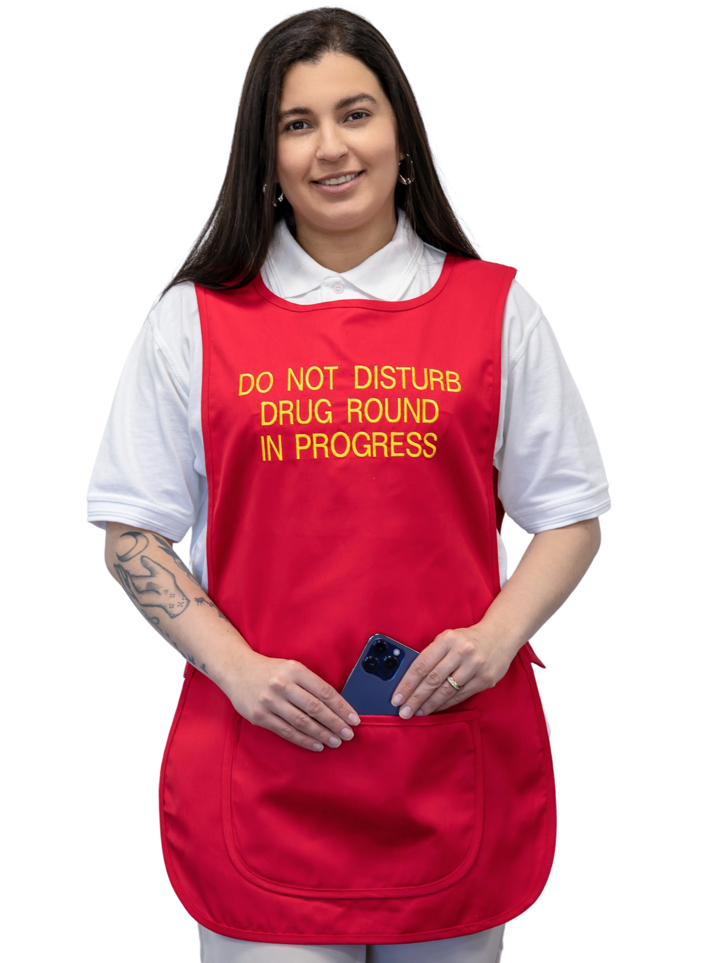 CURA Drug Round Tabard Embroidered