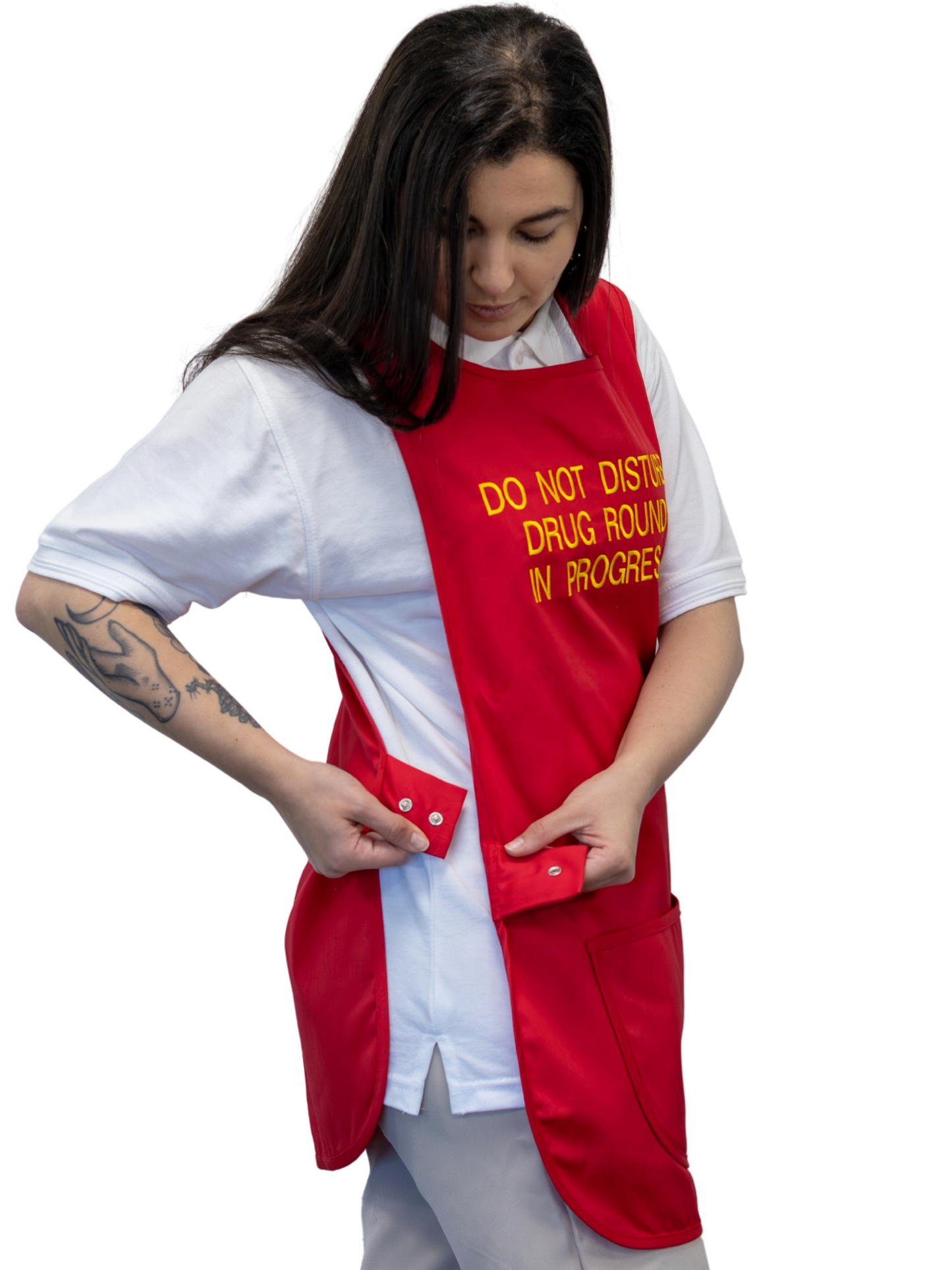 CURA Drug Round Tabard Embroidered