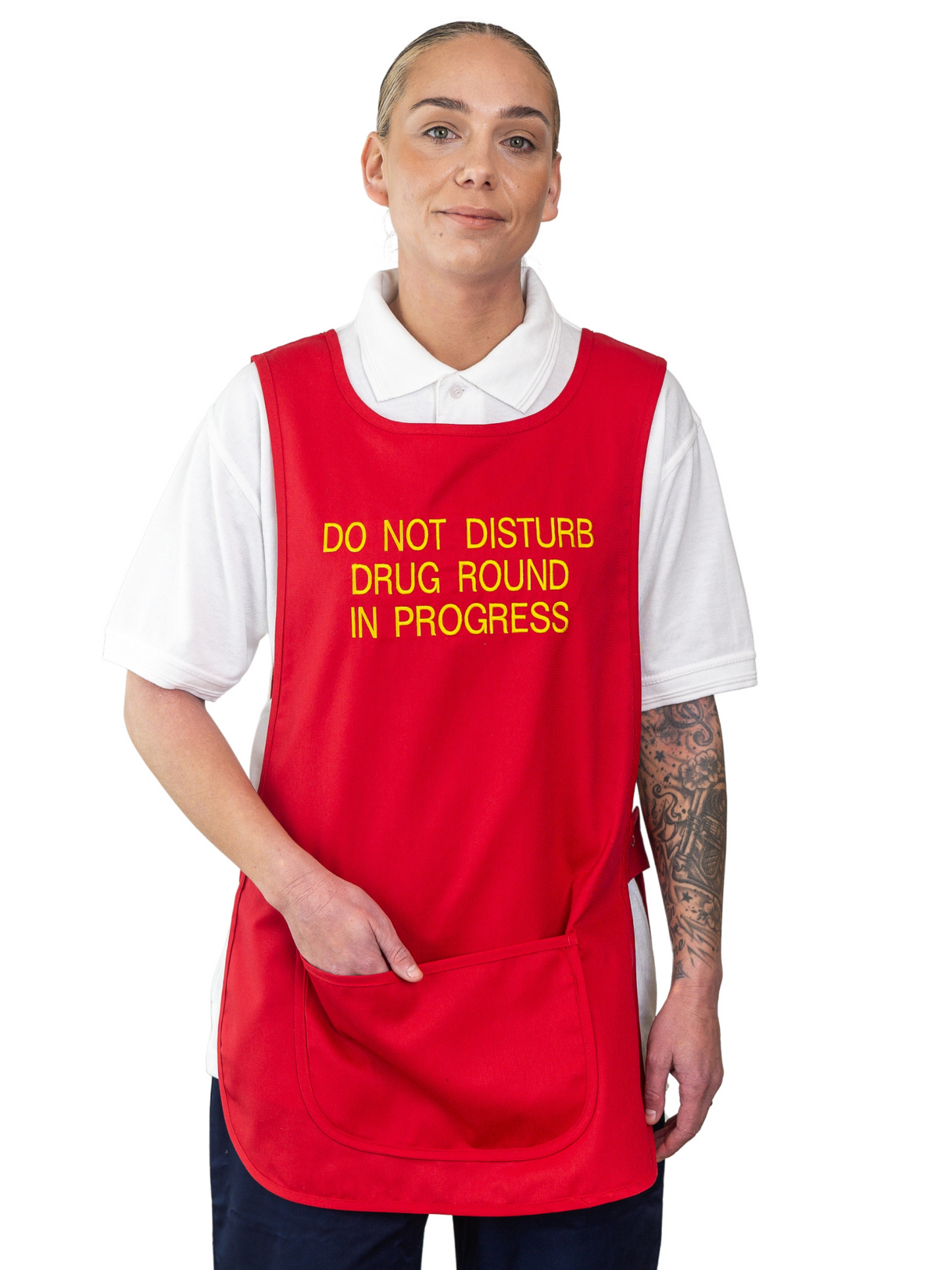 CURA Drug Round Tabard Embroidered