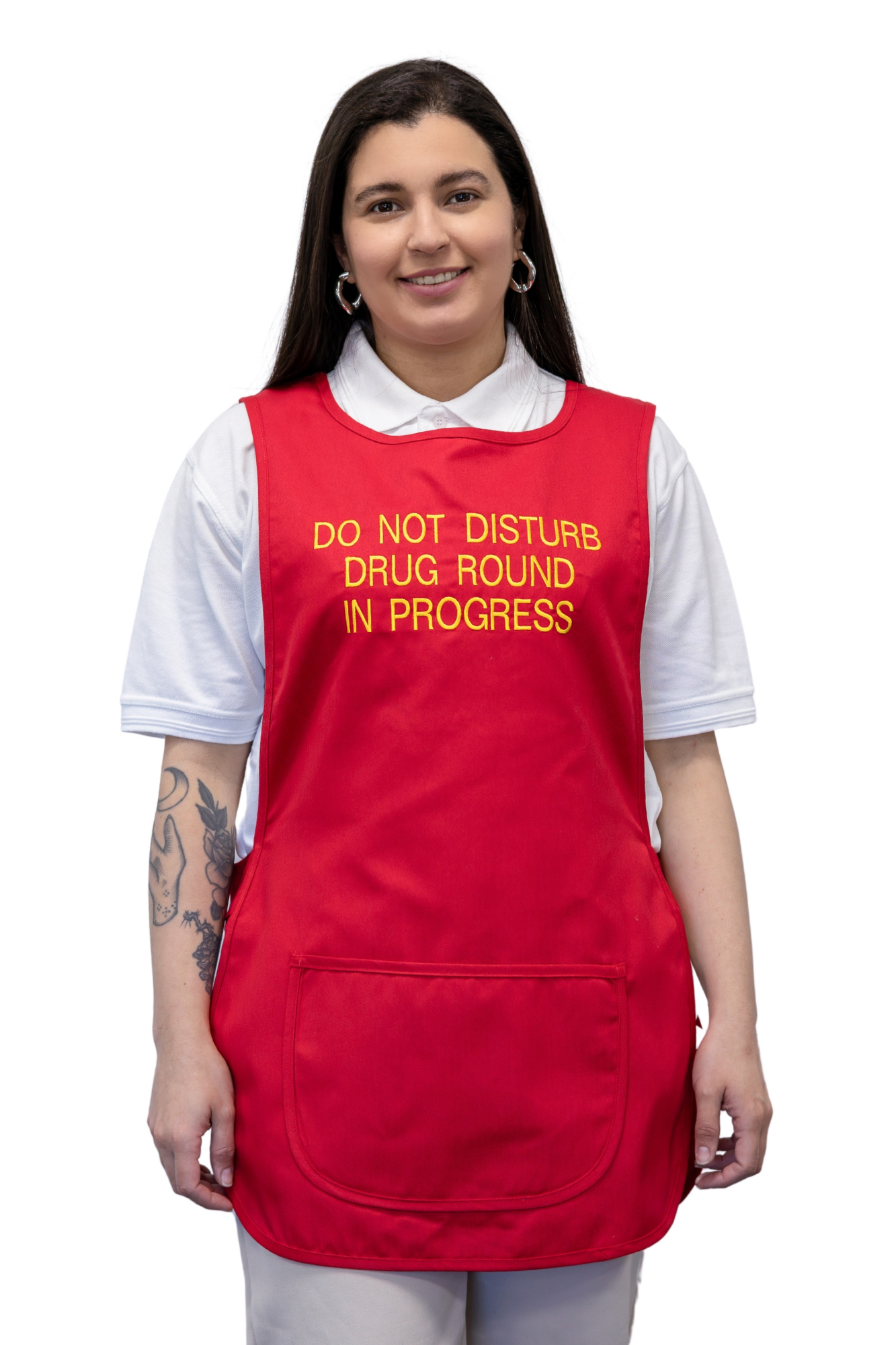 CURA Drug Round Tabard Embroidered