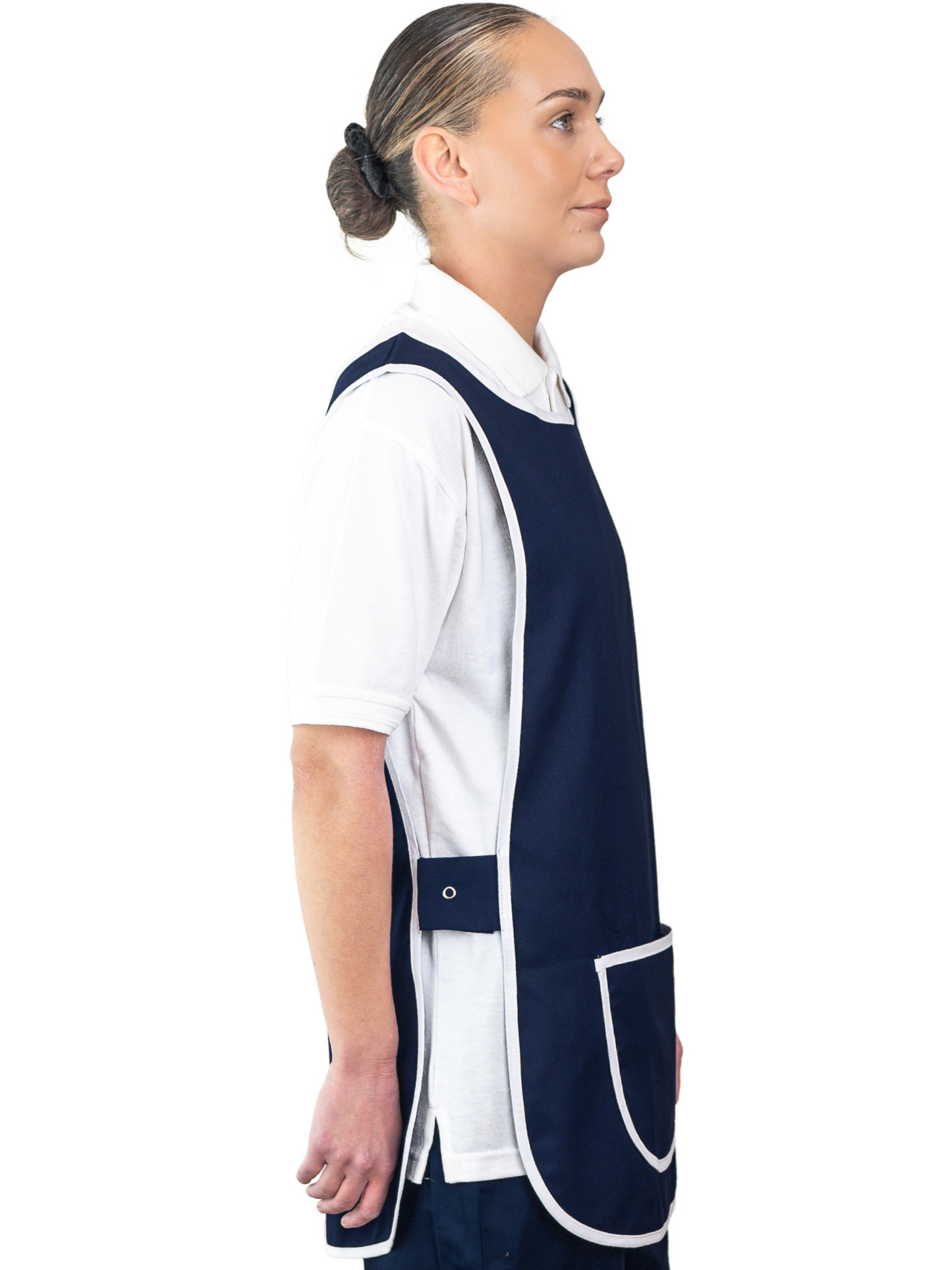 HYGEA Tabard Pinafore with Contrast Trim