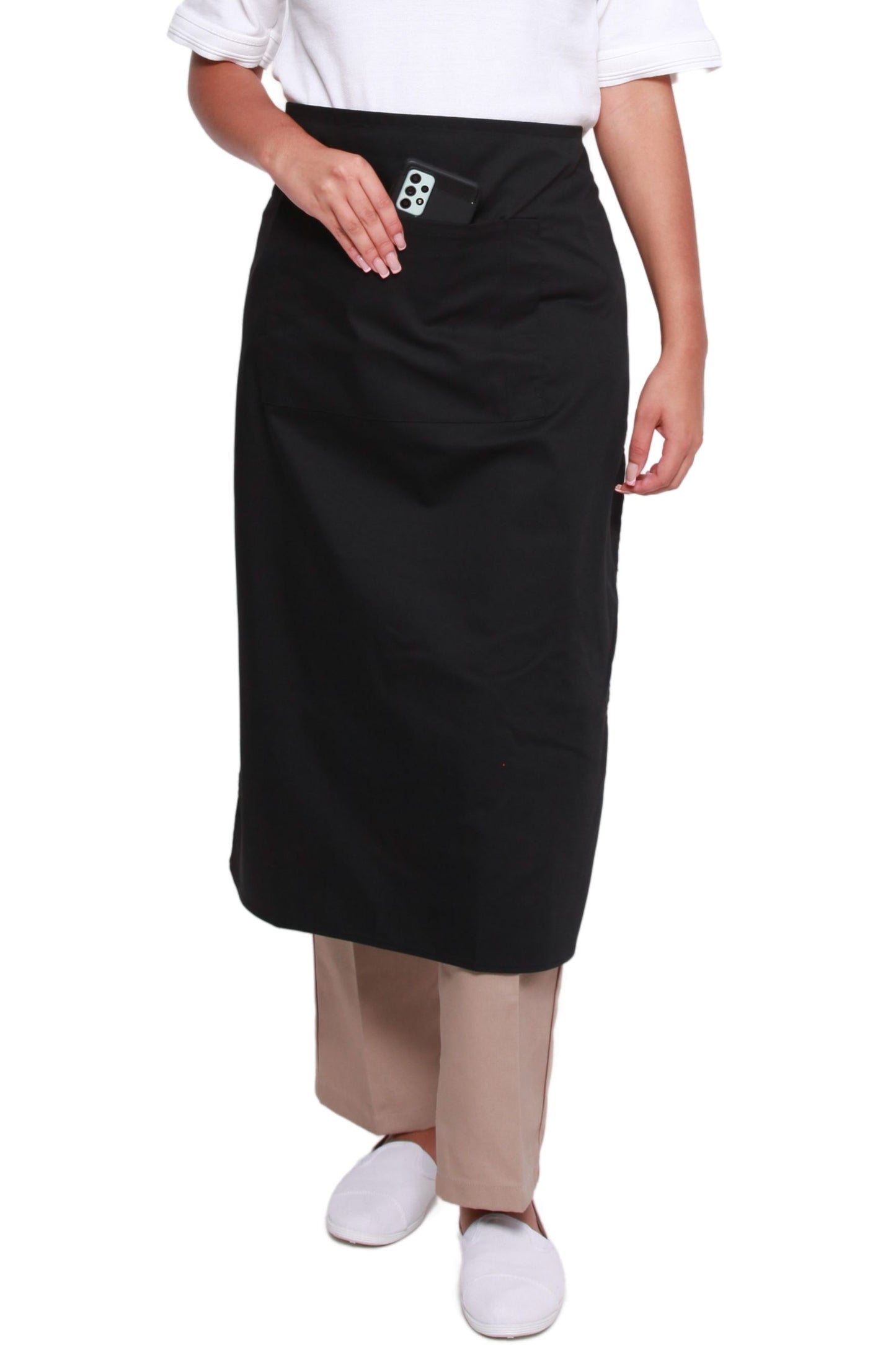 LATTE Long Apron with Pocket