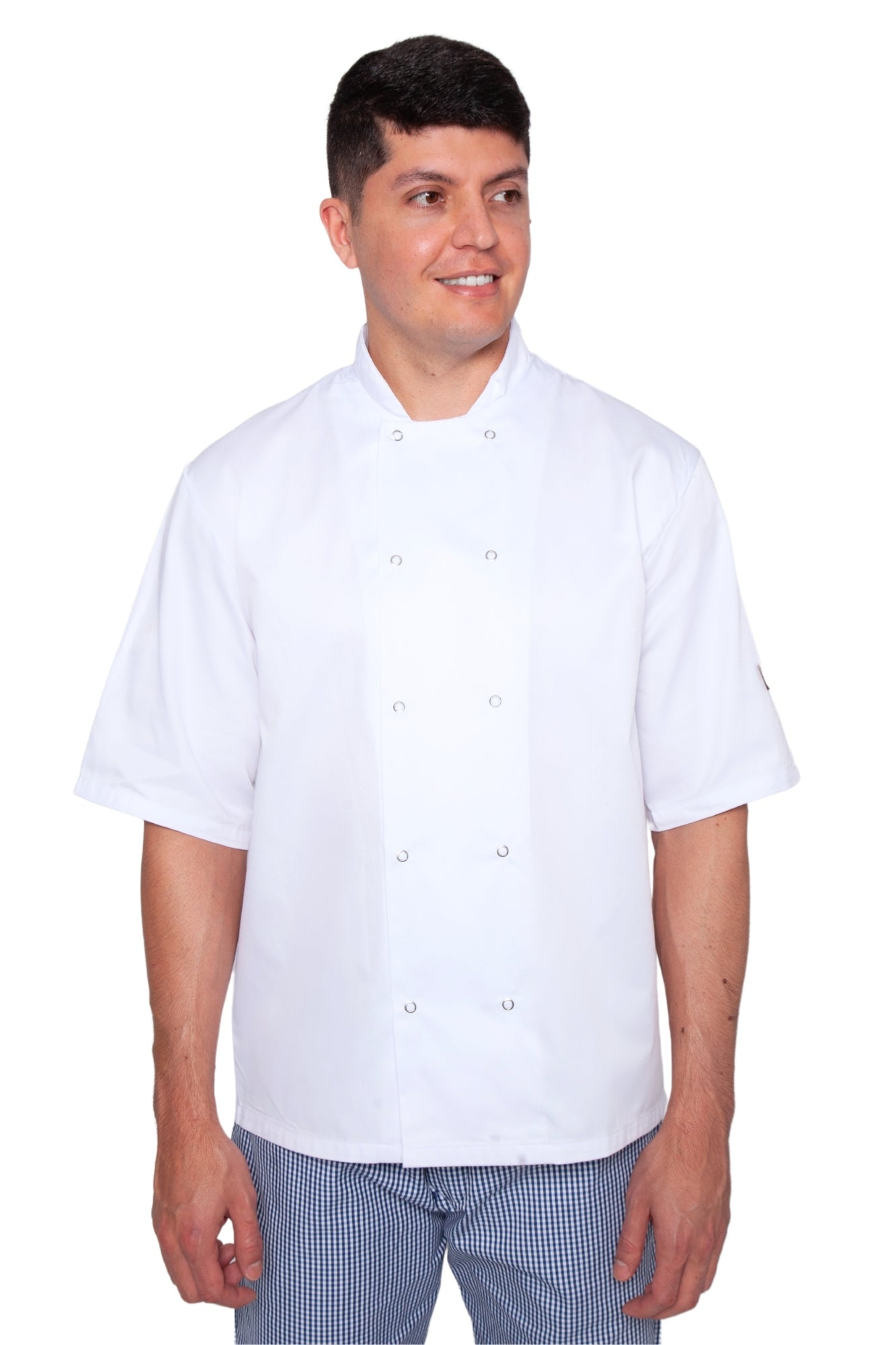OREGANO Unisex Short Sleeve Chef Jacket