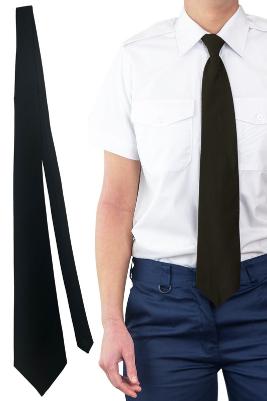 Unisex Necktie in Black