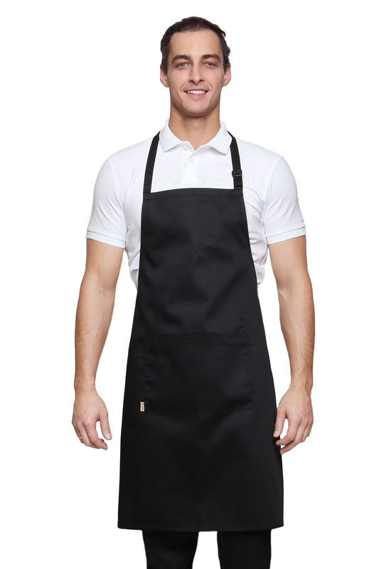 CHAI Polyester Bib Apron with Pocket