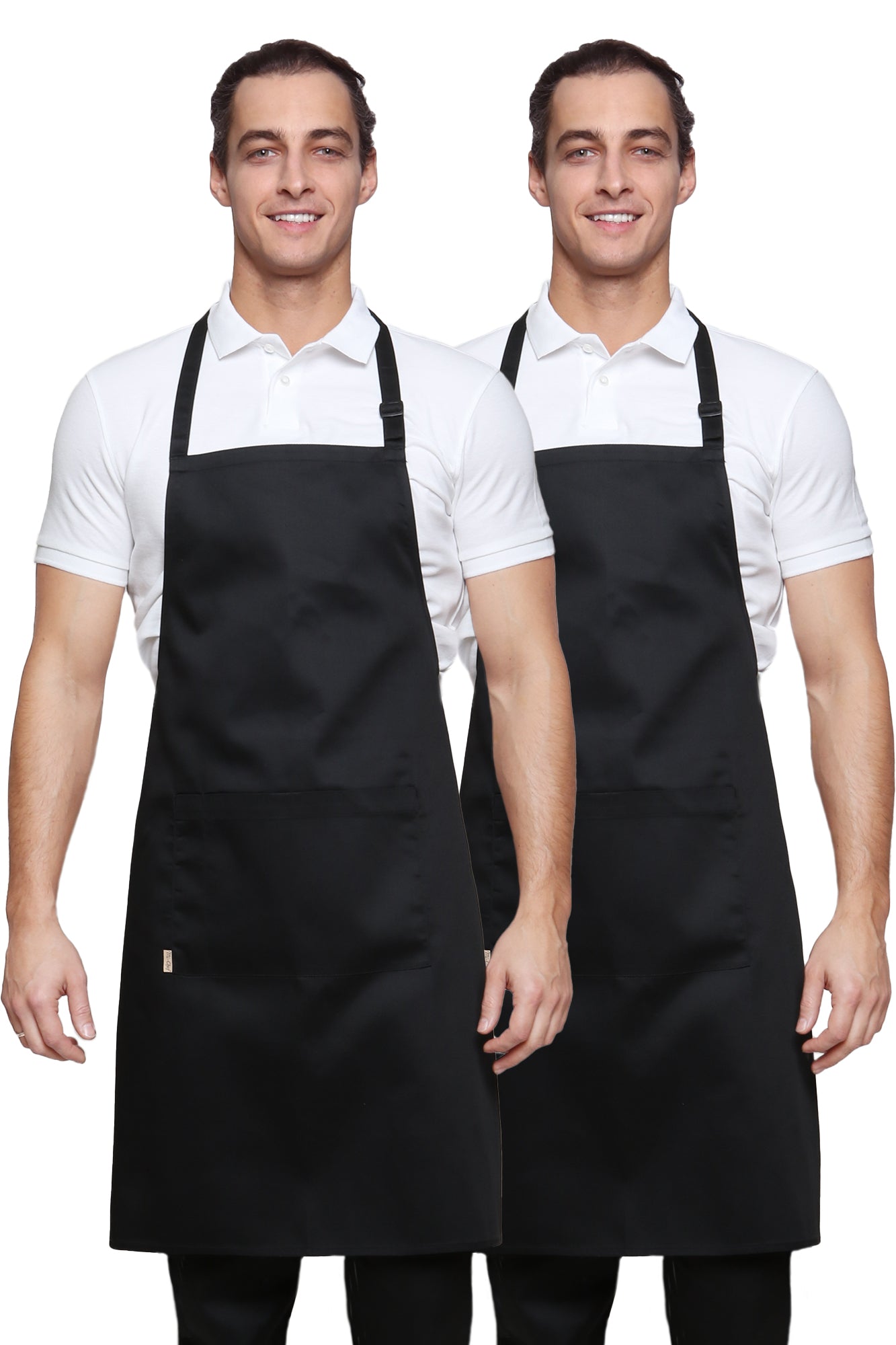CHAI Polyester Bib Apron with Pocket