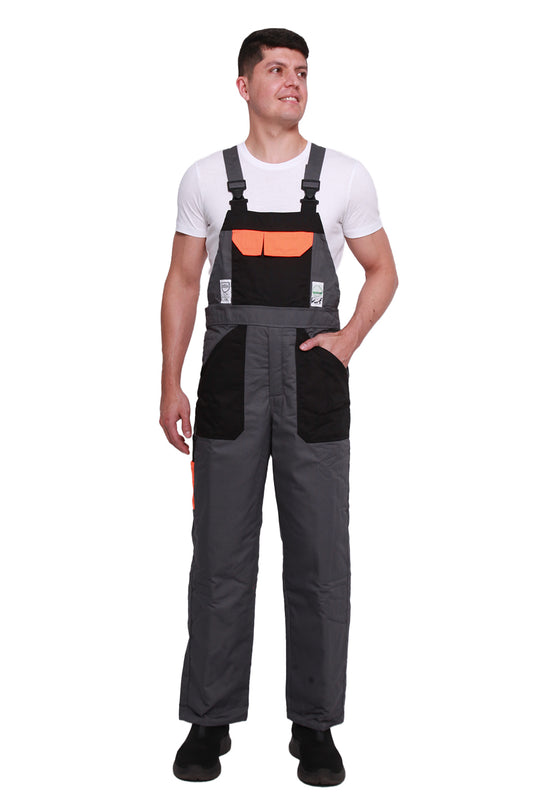 CHAINSAW Bib Dungaree Trousers