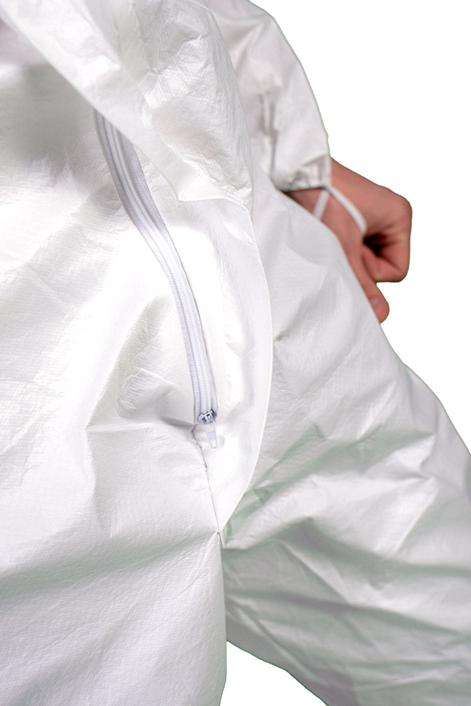 HAZMAT Unisex Disposable Protective Coverall