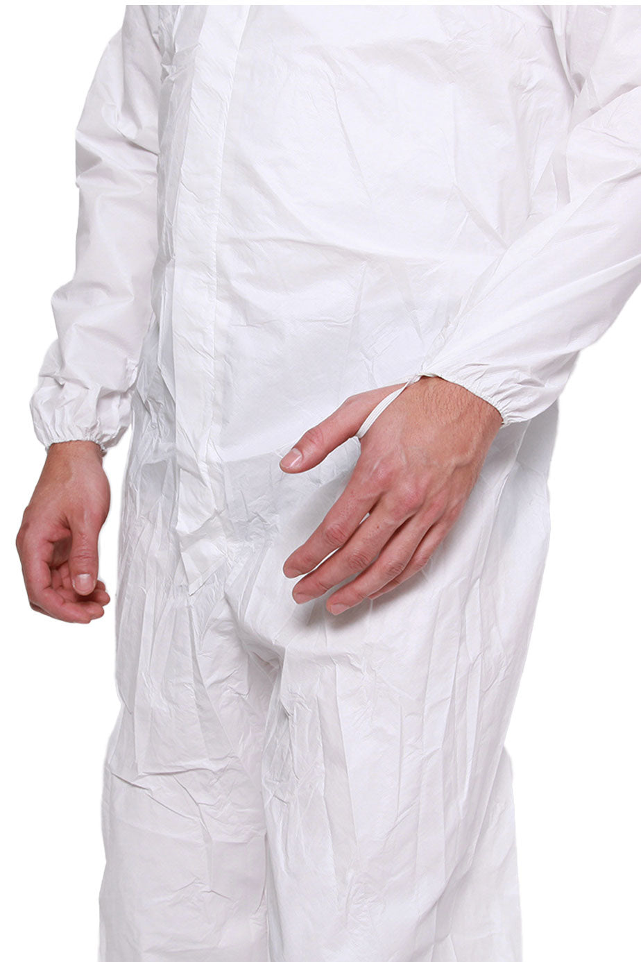 HAZMAT Unisex Disposable Protective Coverall