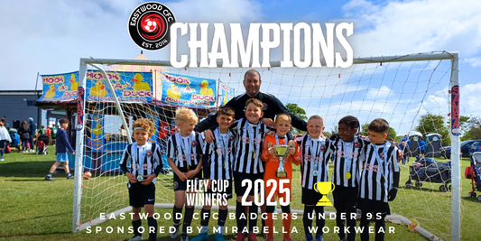 Eastwood CFC Badgers U9 Win the Filey Cup!