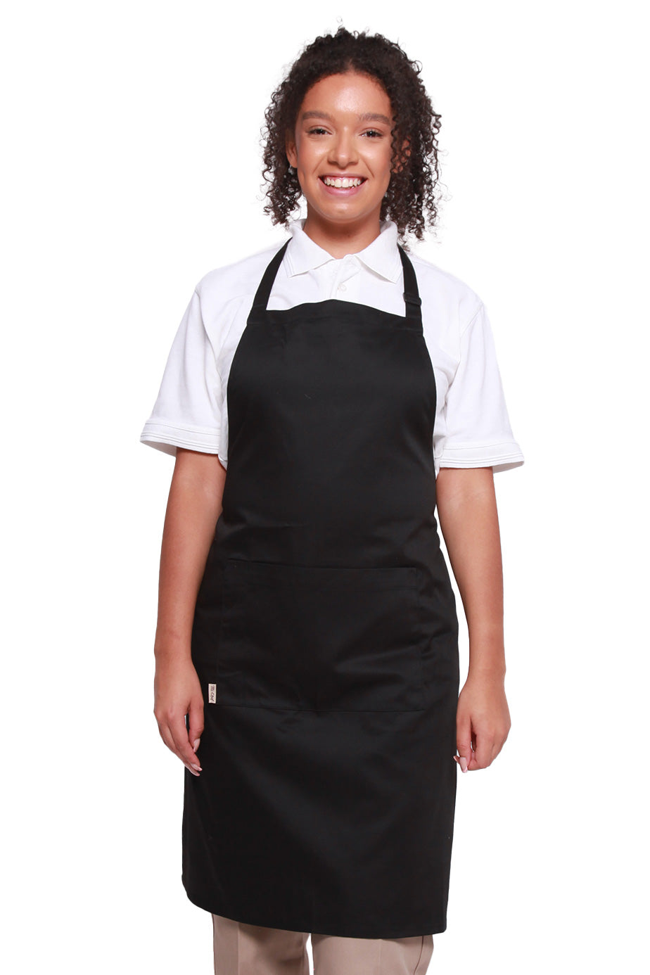 AMERICANO Unisex Bib Apron with Pocket