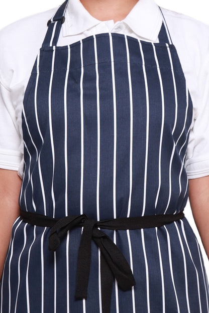 STRIPED Unisex Kitchen Cover Bib Apron