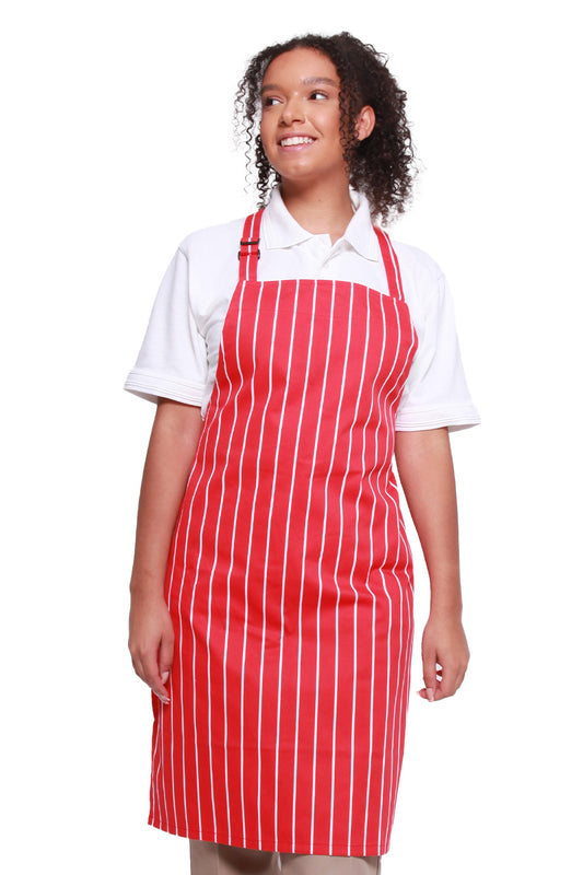 STRIPED Unisex Kitchen Cover Bib Apron