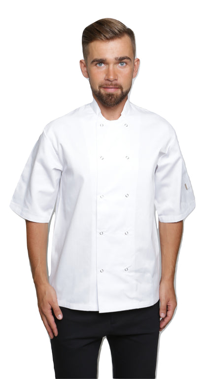 WASABI Unisex Short Sleeve Chef Jacket