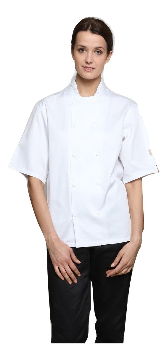 DILL Unisex Short Sleeve Chef Jacket