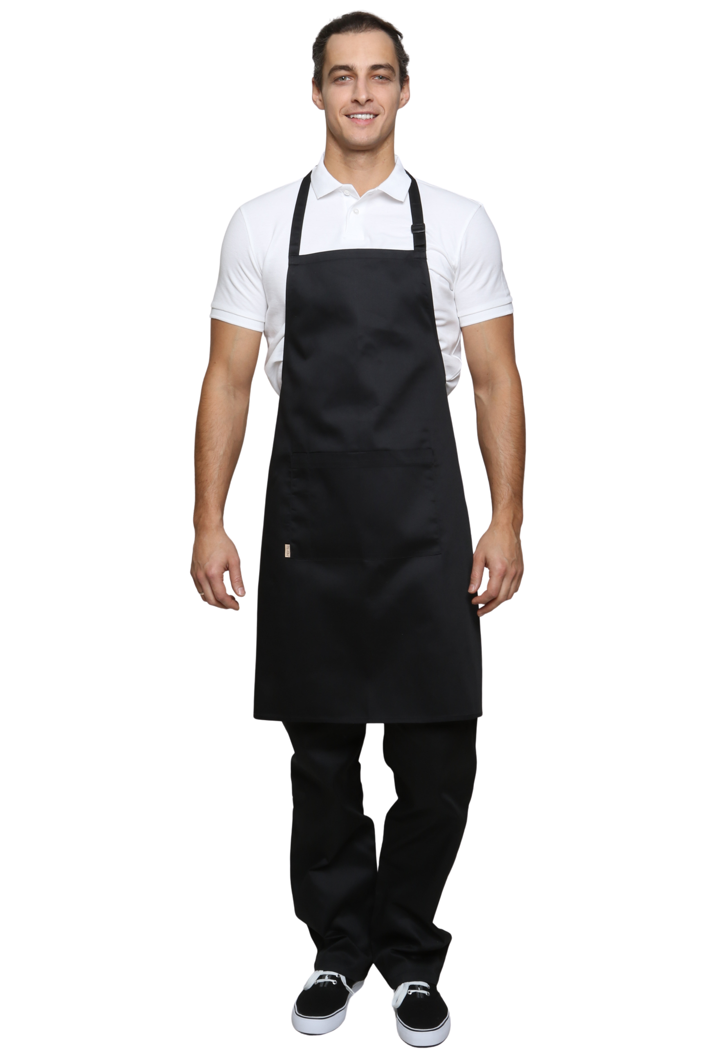 CHAI Polyester Bib Apron with Pocket