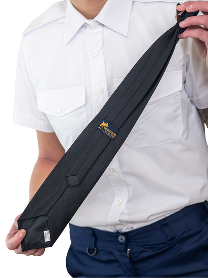 Unisex Clip-On Tie in Black