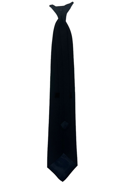Unisex Clip-On Tie in Black