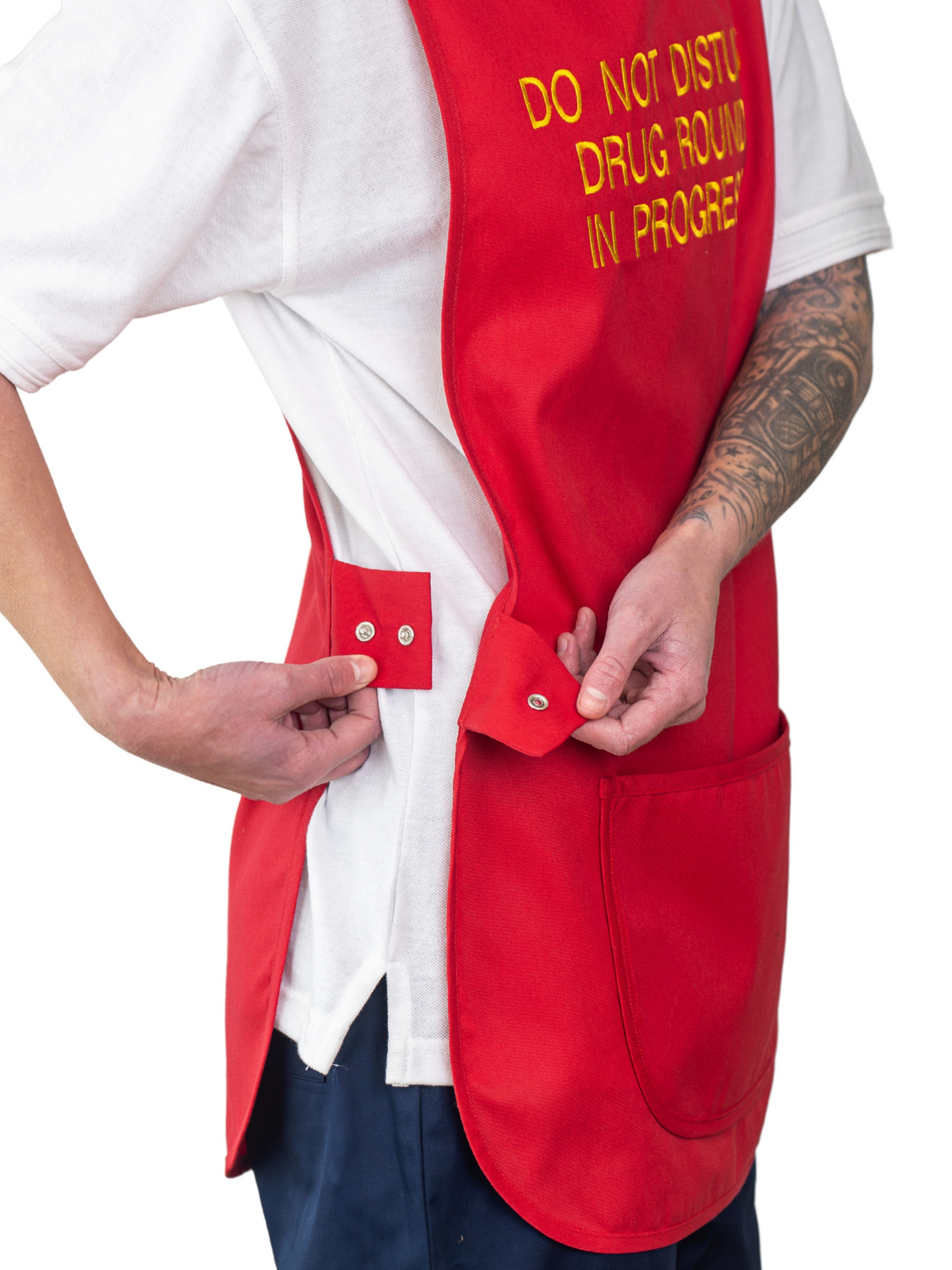 CURA Drug Round Tabard Embroidered