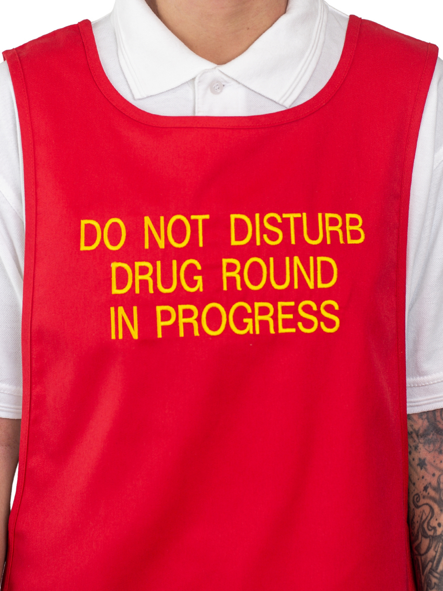 CURA Drug Round Tabard Embroidered