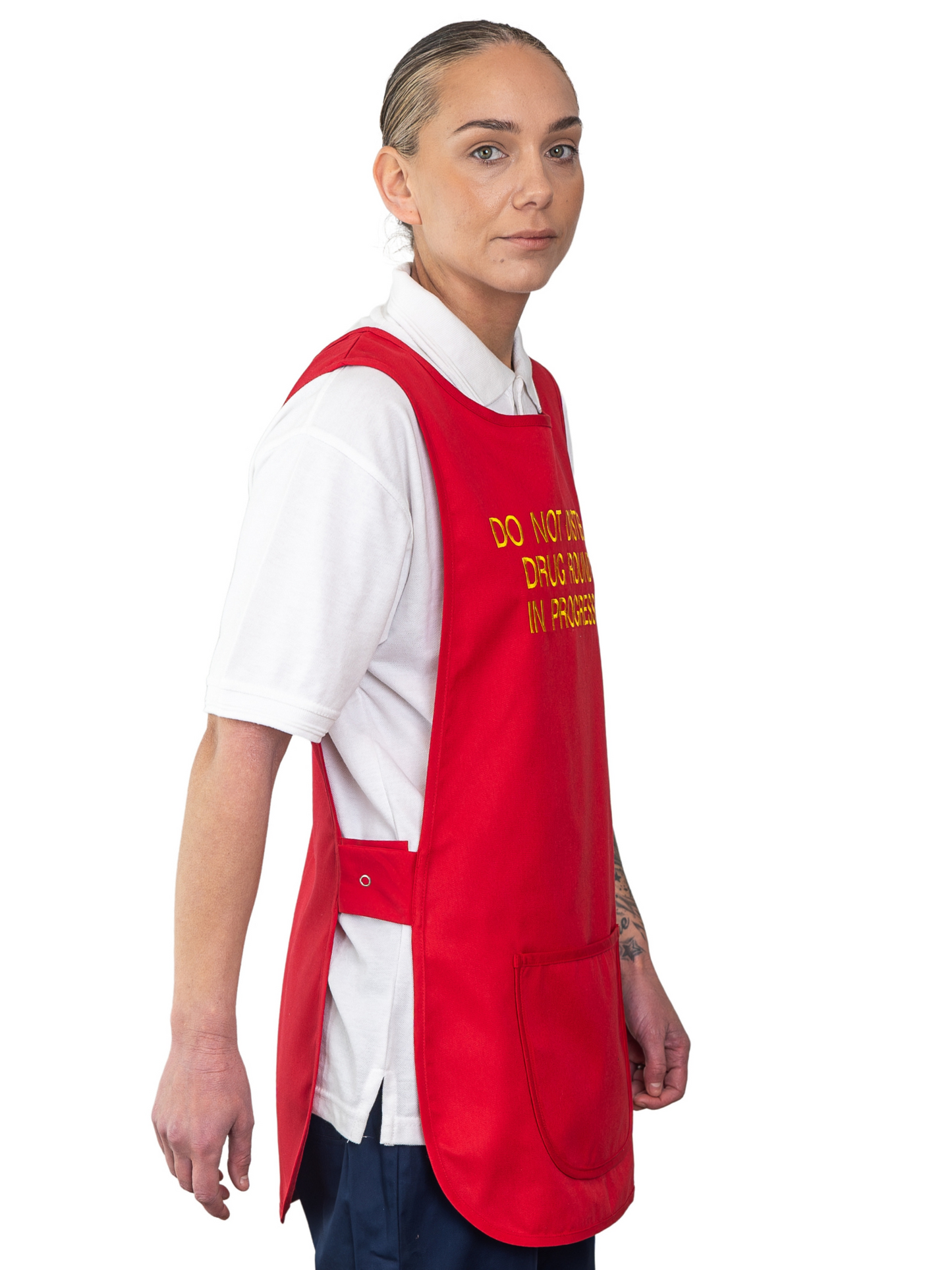 CURA Drug Round Tabard Embroidered