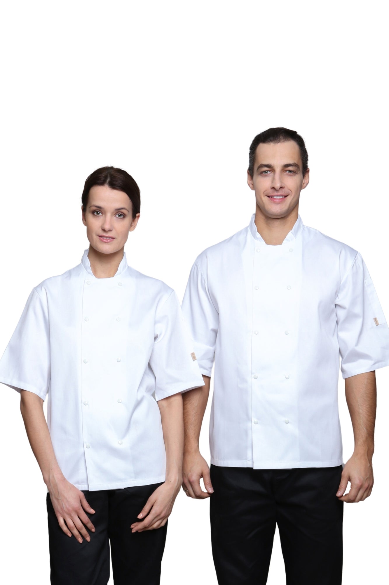 DILL Unisex Short Sleeve Chef Jacket