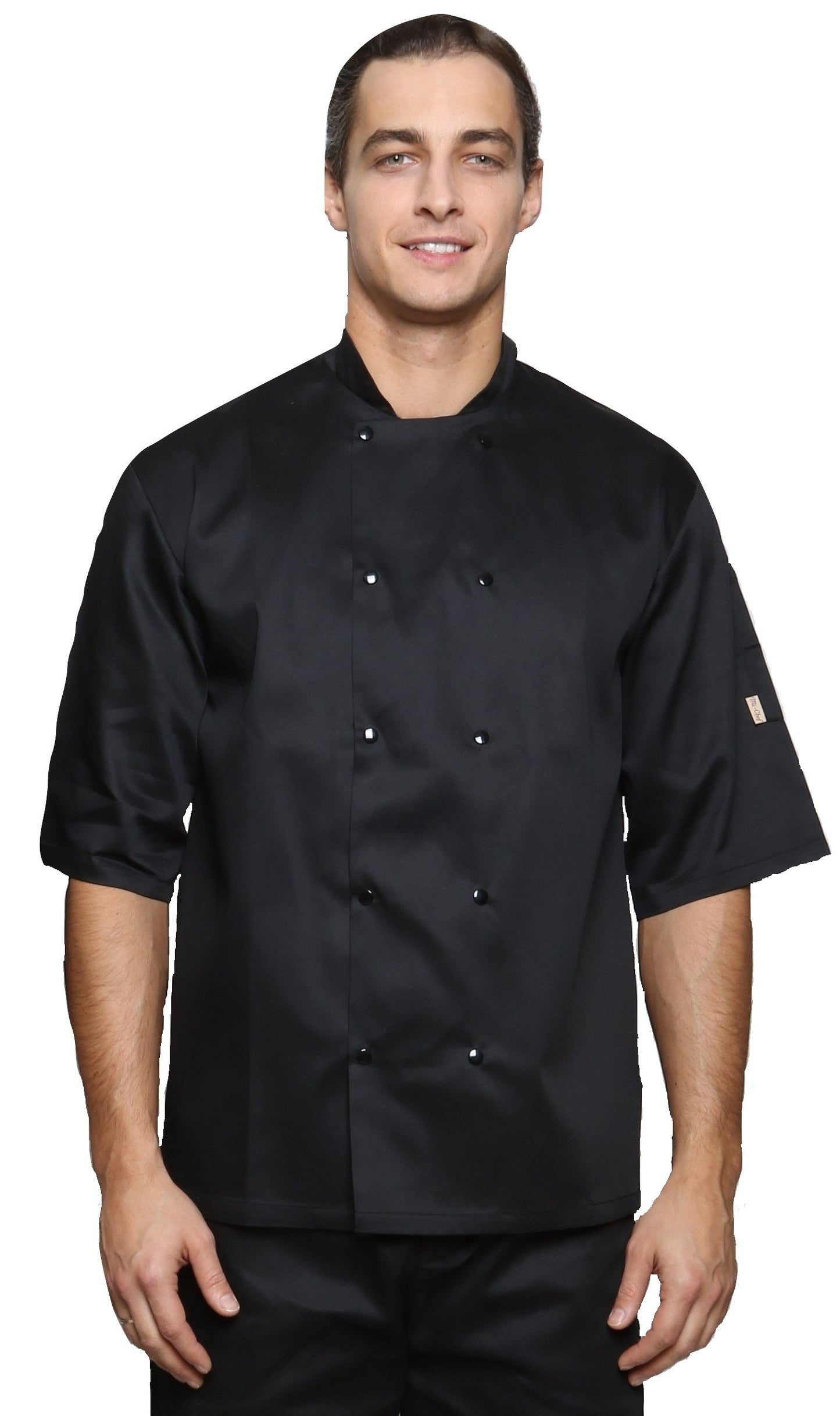 DILL Unisex Short Sleeve Chef Jacket