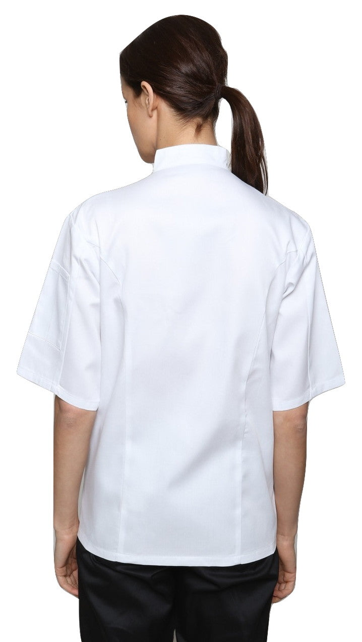 DILL Unisex Short Sleeve Chef Jacket