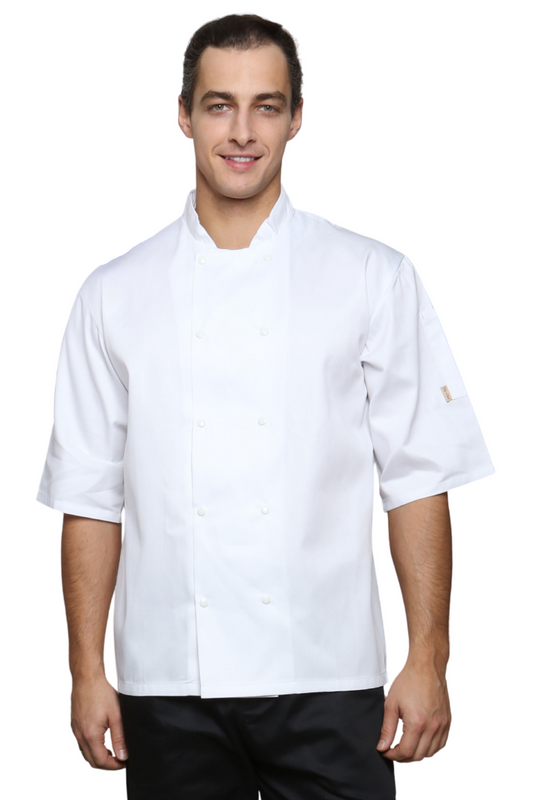 DILL Unisex Short Sleeve Chef Jacket