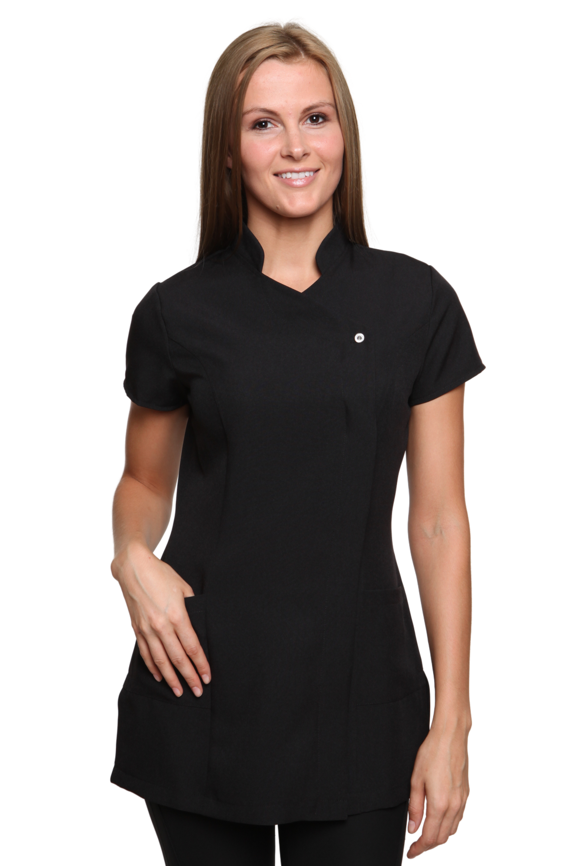 FREYA Beauty Tunic - Neutrals - Mirabella Workwear