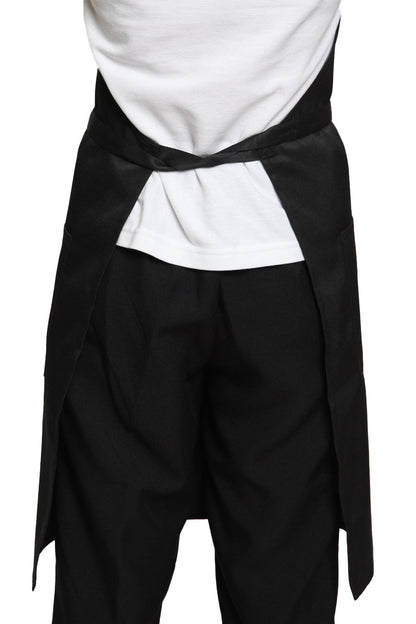 HEBE Bib Apron Black