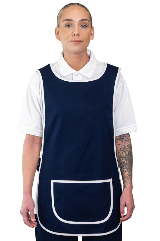 HYGEA Tabard Pinafore with Contrast Trim