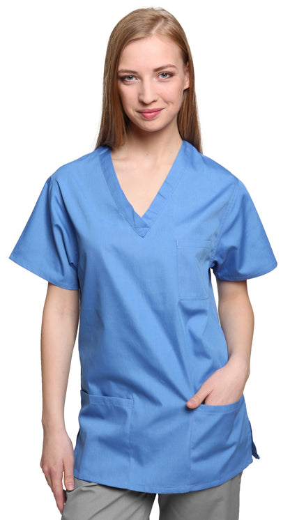 LISTER Unisex Medical Scrub Top