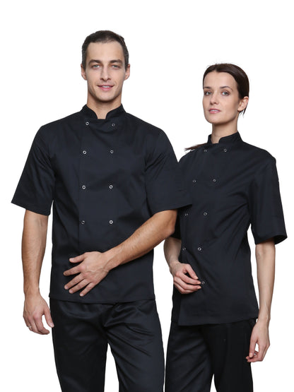 OREGANO Unisex Short Sleeve Chef Jacket