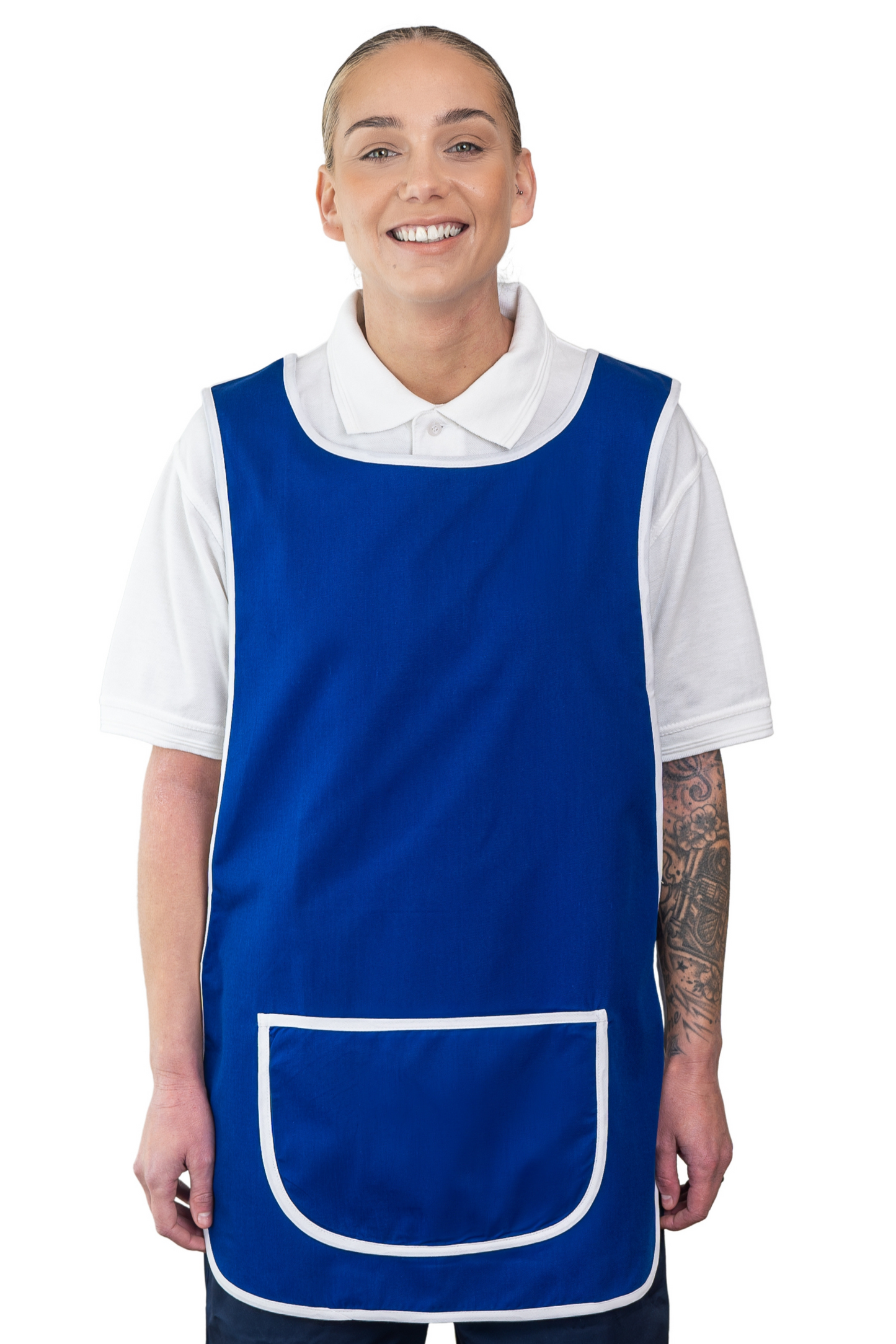 HYGEA Tabard Pinafore with Contrast Trim