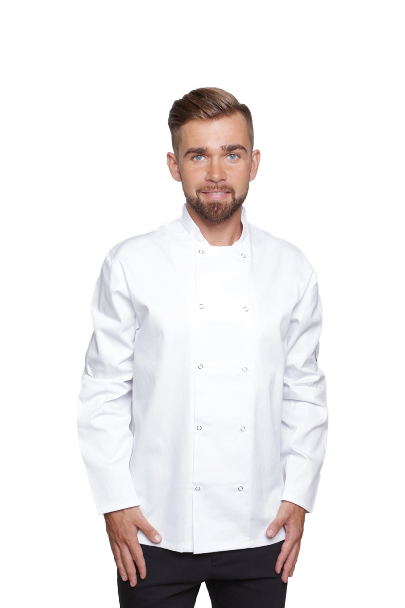 WASABI Unisex Long Sleeve Chef Jacket