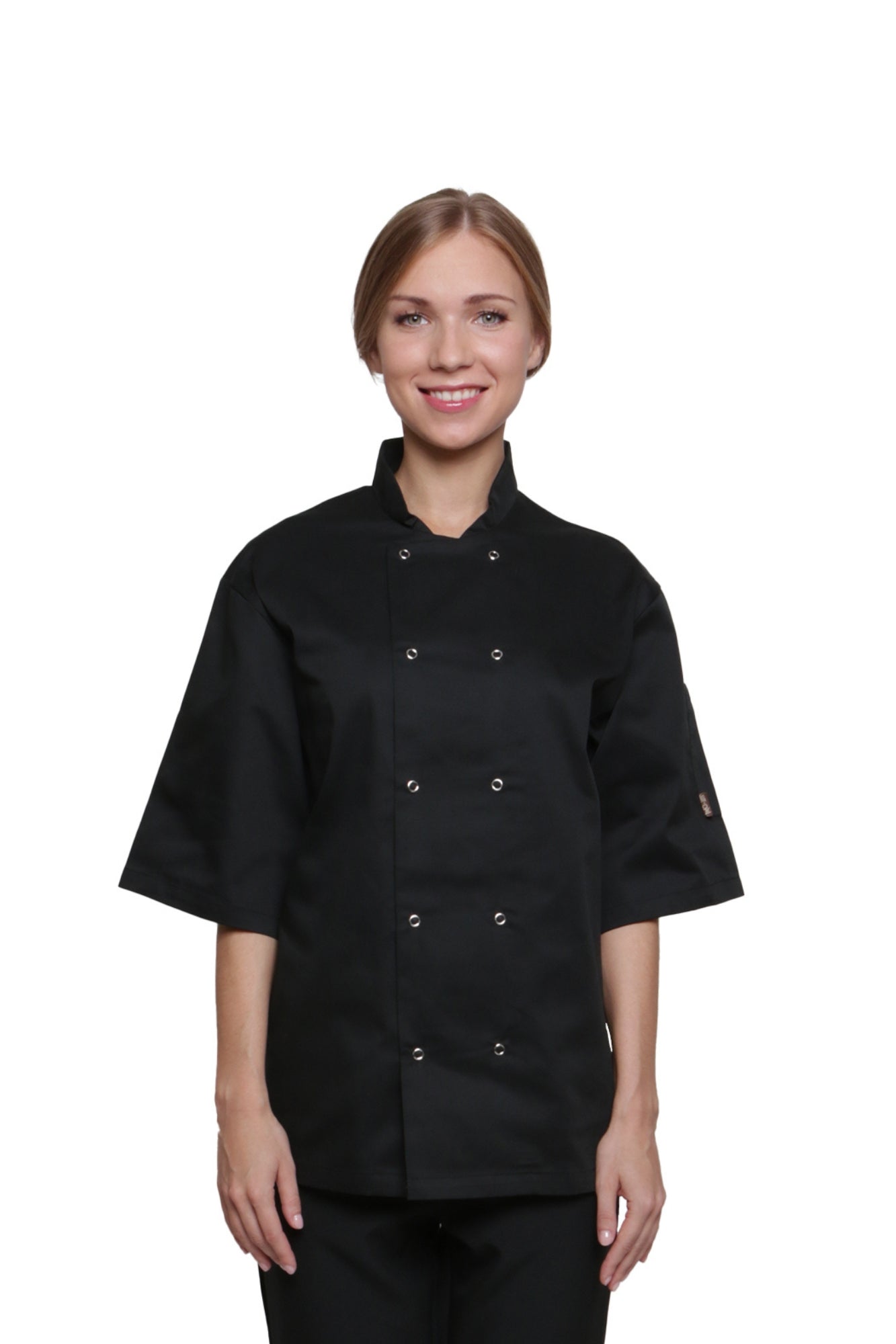 WASABI Unisex Short Sleeve Chef Jacket