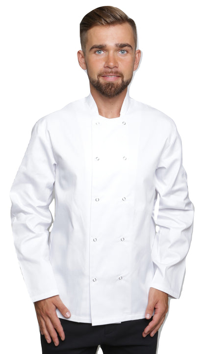 WASABI Unisex Long Sleeve Chef Jacket