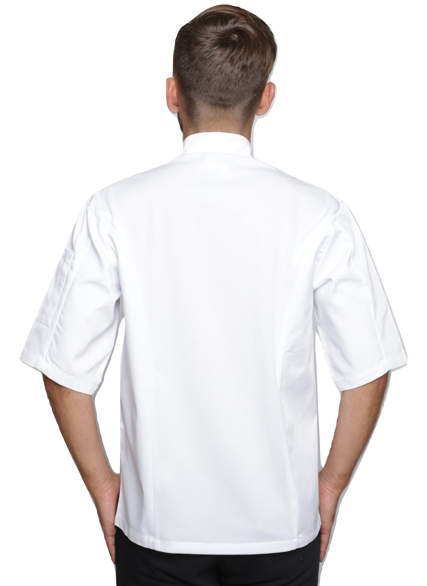 WASABI Unisex Short Sleeve Chef Jacket