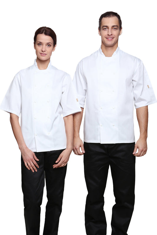 DILL Unisex Short Sleeve Chef Jacket