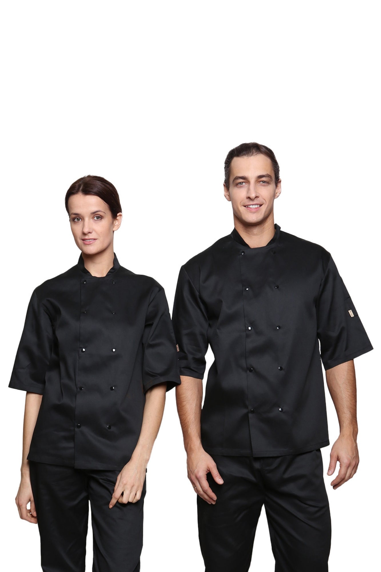 DILL Unisex Short Sleeve Chef Jacket