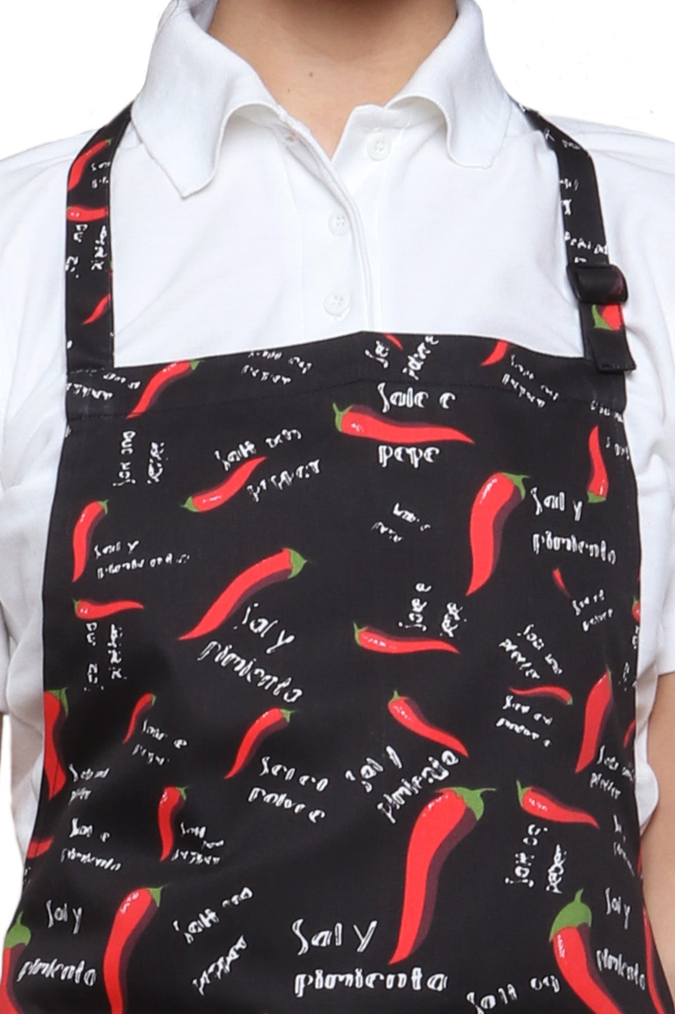 MACCHIATO Unisex Bib Apron Patterned