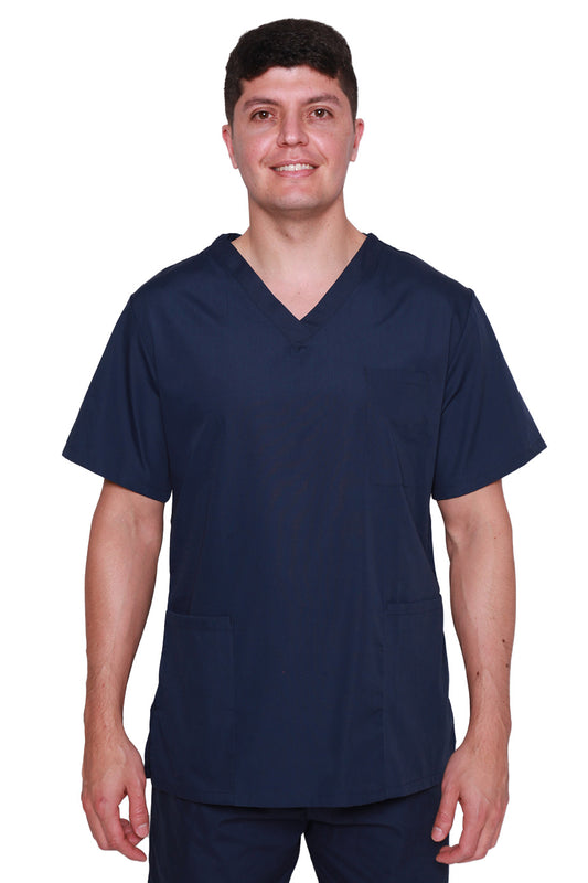 Unisex Scrub Set in Navy