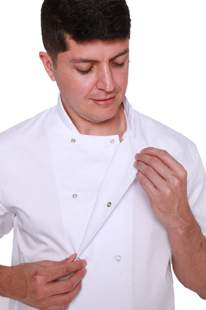 OREGANO Unisex Short Sleeve Chef Jacket