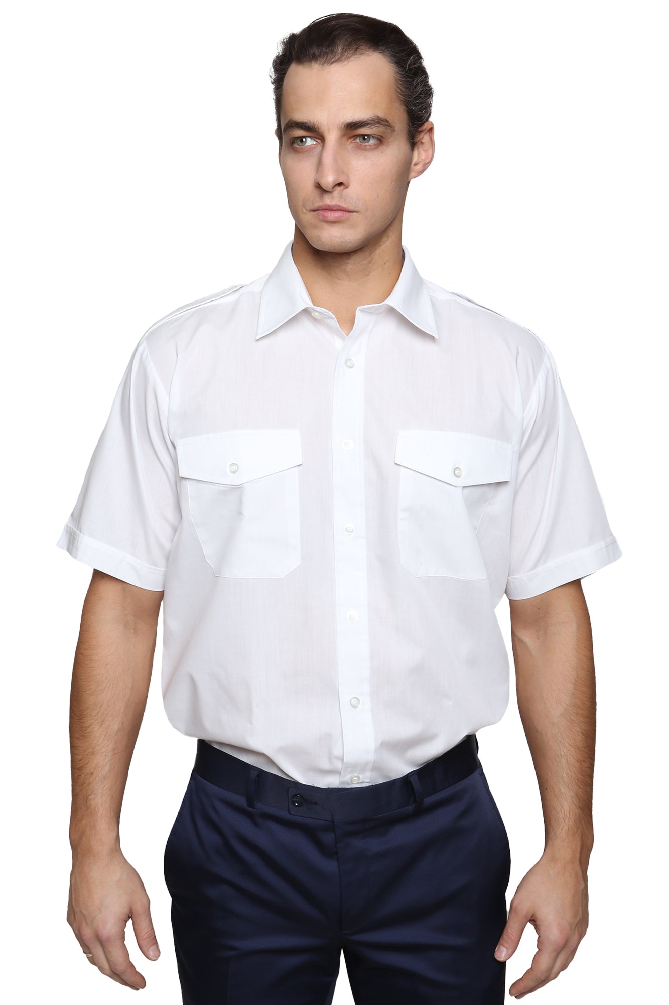 PILOT Mens Shirt Short Sleeve