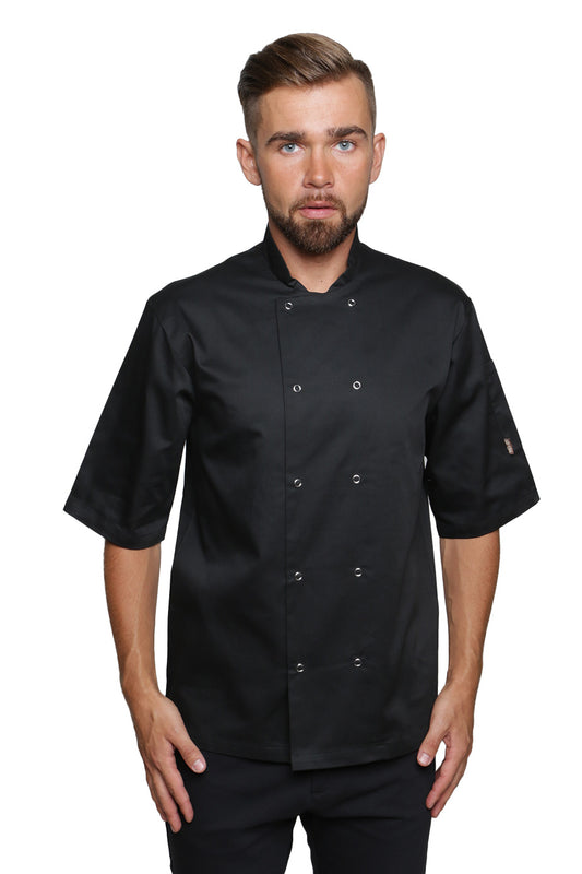 WASABI Unisex Short Sleeve Chef Jacket